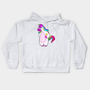 Unicorn with Star Kids Hoodie